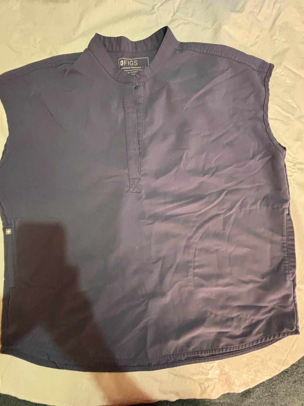 Figs Rafaela Top Blue Size Large